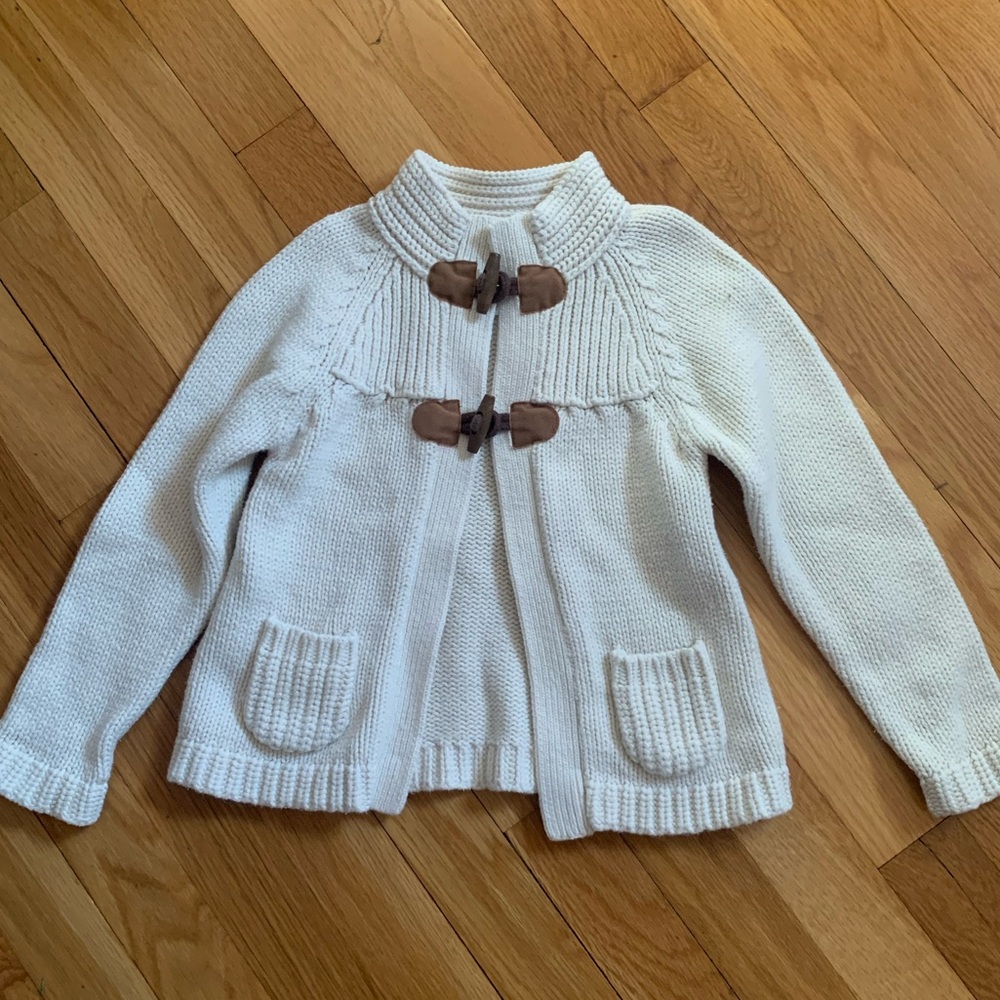 Osh Kosh Girls’ 4T Toggle Button Sweater with Pockets